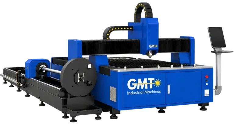 Máquina GMT de corte a laser de chapas e tubos