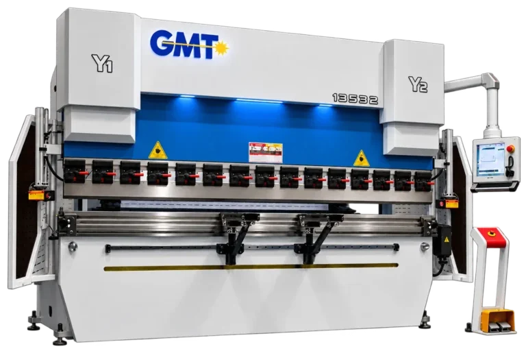 Prensa dobradeira CNC GMT em destaque